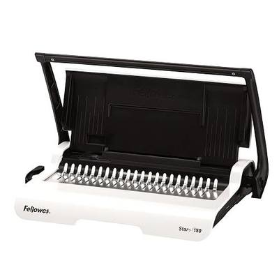 Fellowes Star+ Comb Binding Machine, Classroom Must-Haves Manual Binder, 15-Sheet Punch Capacity, Perfect for School Supplies & Classrooms (5006501)