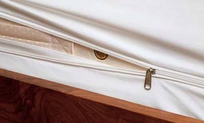 Mission: Allergy Barrier II Hypoallergenic Mattress Cover, Queen, 9 inch deep, White, 60 x 80 x 9 inches