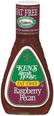 Ken's Fat Free Raspberry Pecan Dressing (Case of 6)