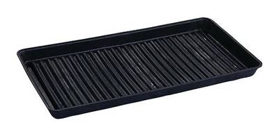 Eagle 1677BLK Containment Utility Tray, 36.25" Length x 18.25" Width x 2.375" Height, Black