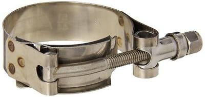HPS Performance Stainless Steel T-Bolt Clamp SAE 28 for 1.5 ID hose - Effective Size: 1.73-2.00