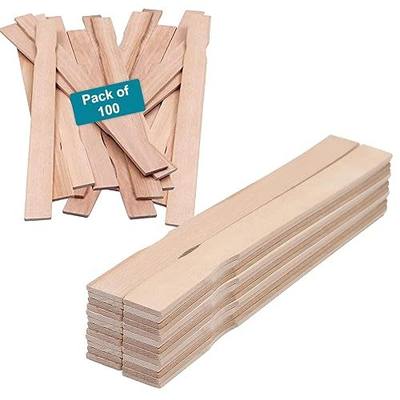 Perfect Stix - PAINT12-100 12" Wooden Paint Paddle Stirrer Sticks Length (Pack of 100)