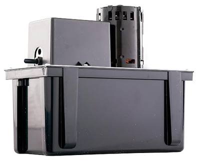 Little Giant VCL-24ULS, 115V, 270 GPH, Condensate Removal Pump | 6' cord w/ plug, 1/18 HP, 24' shutoff, Automatic, Safety switch, 1 gallon large capacity tank, 553201