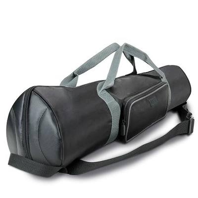 USA Gear Padded Tripod Case Bag - Holds Tripods from 21 to 35 inches - Adjustable Size Extension, Storage Pocket and Shoulder Strap for Professional Camera Accessories and Photo Carrying Needs