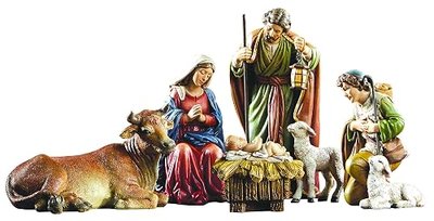 Avalon Gallery Nativity Set, 3-Piece, Holy Family