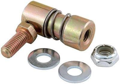 Allstar Performance Throttle Disconnect, 1/4-28 in Thread Body/Stud, Steel, Cadmium, Steel Carburetor Linkages, Each