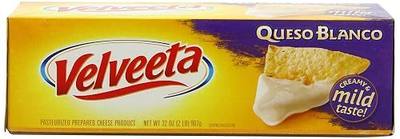 Velveeta Cheese, 1 Block Queso Blanco, 32 oz