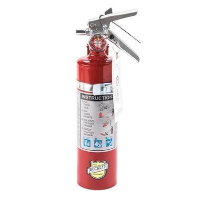 13315 ABC Multipurpose Dry Chemical Hand Held Fire Extinguisher with Aluminum Valve and Vehicle Bracket, 2.5 lbs Agent Capacity