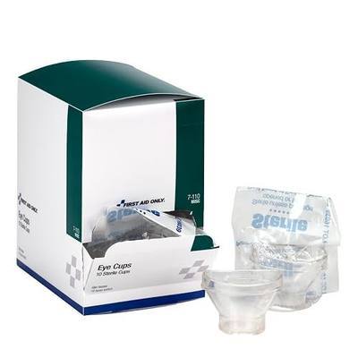 First Aid Only - 7-110 Sterile Eye Cups, 10 Per Box