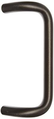 Rockwood BF157.314 Aluminum 90-Degree Offset Door Pull, 1" Diameter x 10" Center-to-Center, Through Bolt Mounting for 1-3/4" Door, Extra Dark Bronze Anodized Finish