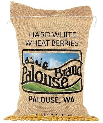 Palouse Brand Certified Glyphosate Residue Free Hard White Wheat Berries | 5 LBS | Non-GMO Project Verified | Kosher