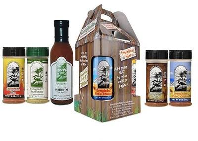 Everglades Spice Shack Bundle - 4 Spices & Moppin Sauce - 5 Piece Set