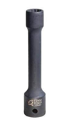 Sunex Tools 212MZB, 1/2-Inch Drive 12mm Nissan Head Bolt Socket, 4.5 inches, Alloy Steel, Hand Tool