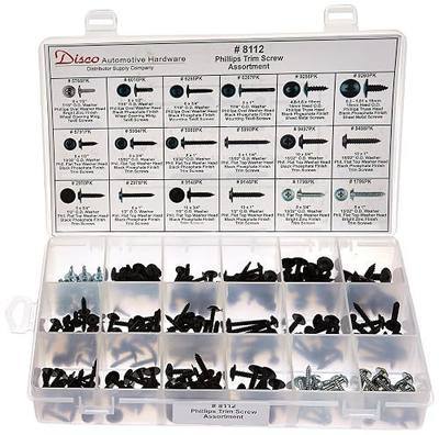 Disco Automotive 8112 Phillips Trim Screw Assortment