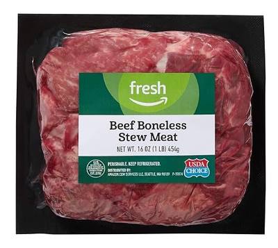 Fresh Brand – Beef Boneless Stew Meat, 1 lb