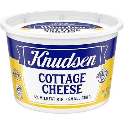 Knudsen Small Curd Cottage Cheese 4% Milkfat, 16 oz Tub