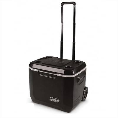 Coleman Xtreme Rolling Cooler with Wheels, Extra-Walled Insulation Keeps Ice up to 5 Days, Portable Wheeled Hard Chiller