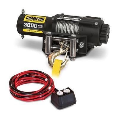 Champion Power Equipment 3000-lb. ATV/UTV Winch Kit