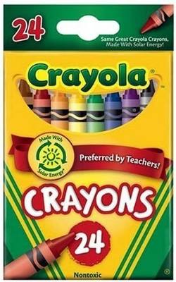 Crayola Crayons 24 In A Box (Pack of 6) 144 Crayons in total