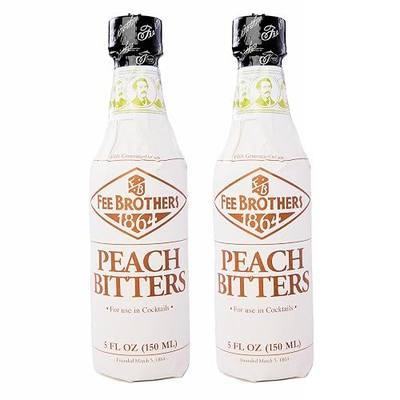 Fee Brothers Peach Cocktail Bitters - 5 oz - 2 Pack