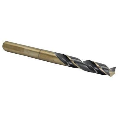 Drill America-KFDRSD17/32 17/32" Reduced Shank High Speed Steel Black & Gold KFD Drill Bit with 1/2" Shank, KFD Series