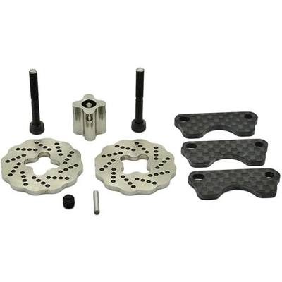 Hot Racing SJT39DG Carbon Dual Steel Wave Brake Jt