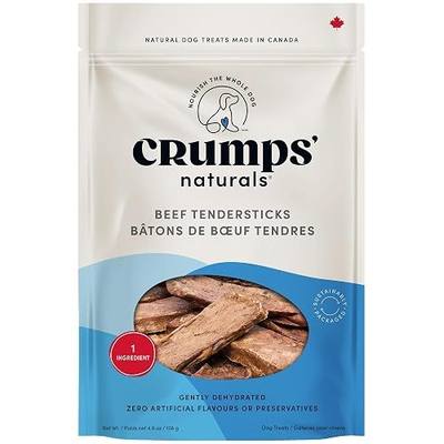 Crumps' Naturals Beef Tender Sticks For Pets, 4.9 Oz/138G (Product Packaging may vary)
