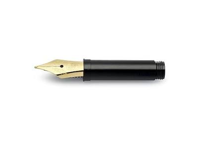 Kaweco Steel Nib Insert 060 with Thread Gold for Fountain Pen I for Sport Liliput DIA2 Original Special Student Series I Exclusive Stainless Steel Gold-Plated Nib Replacement I Nib: M (Medium)