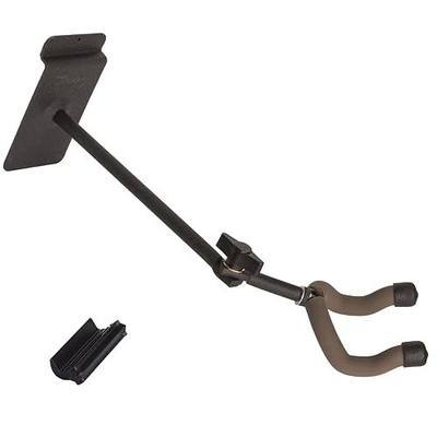 String Swing Slatwall Mount Multi Angle Guitar Hanger for Acoustic Electric and Bass- Add on Hook for SW5RL Racks BCC03RL-3-K