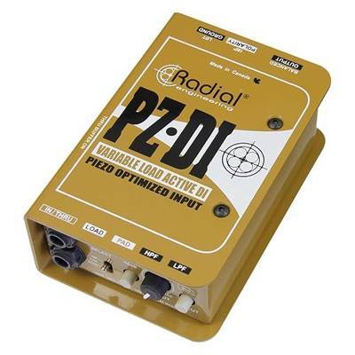 Radial PZDI 1-channel Passive Piezo-Optimized Direct Box
