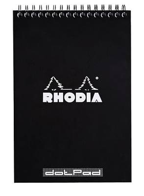 Rhodia Wirebound Notepad, A5, Dot - Black