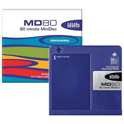 HHB MD80 80 Minute MiniDisc (5 Pack)