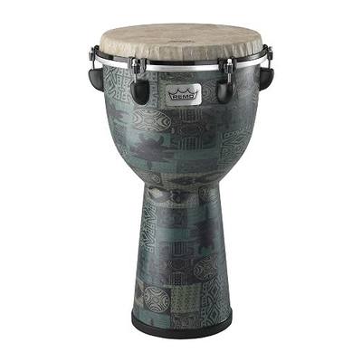 Remo Apex 12x22 Djembe Key-Tuned Skyndeep, Green Knite