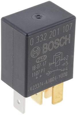 BOSCH 0332201107 Changeover Micro Relay - 5 Pins, 12 V, 30/10 A - Sold Individually