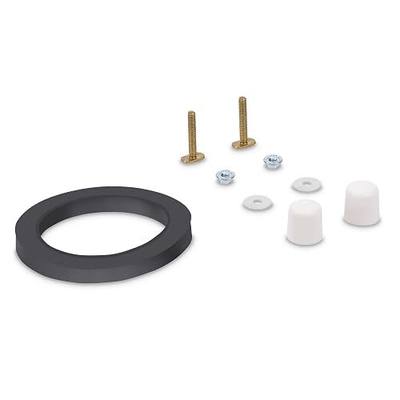 Genuine Dometic OEM Base Seal and Mounting Hardware Kit | Dometic and Sealand 300 and 400 Series Toilets | RV Toilet Repair and Replacement Part | White - (385311652) | Fits Sealand 300 and 400 series Dometic toilets, corrosion-resistant fasteners and seals, prevents toilet movement