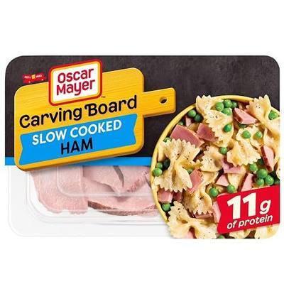 Oscar Mayer Carving Board, Slow Cooked Ham Sliced Deli Meat, 7.5 oz Pack