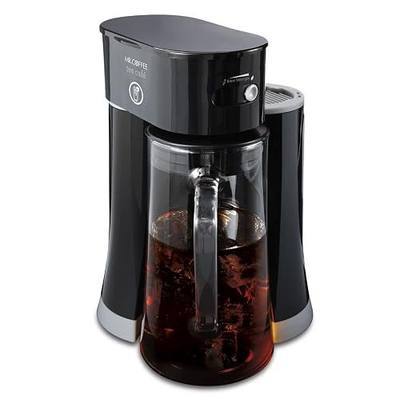 Mr. Coffee 2-in-1 Iced Tea Brewing System with Glass Pitcher, 2.5 quarts