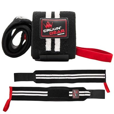 Weight Lifting Wrist Support Wraps with Thumb Loop - Best Weightlifting Wrap for Pro Gym Training - Power Lifting - Body Building - Powerlifting - This Wrist Wraps Come in Pair Fits Both Guy and Girl