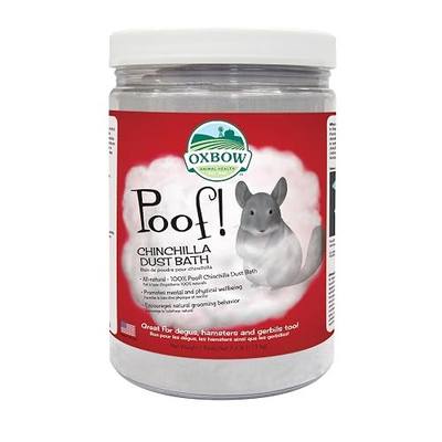 Oxbow POOF! Chinchilla Dust Bath, Natural Chinchilla Dust, USA, 2.5 lb | Blue Beauty, Dust For Chinchillas, Chinchilla Dust, Degus, Gerbils, Hamsters, Grooming, Coat Care, Small Pet Supplies,