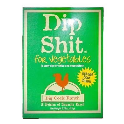 Dip Shit .75oz Pouch (Pack of 6) (Chip and Vegetable Dip)