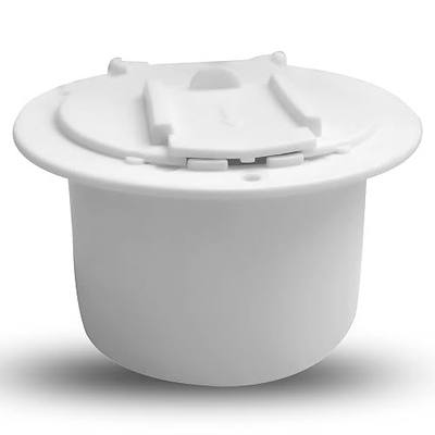 NU-SET | RV Electrical Cable Hatch | Electrical Cable Hatch | RV Accessories & Door Hardware,RV011 (White)