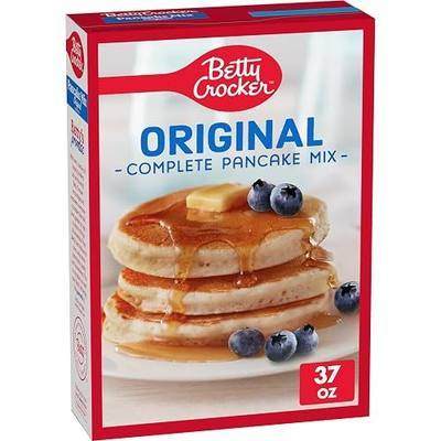 Betty Crocker Original Complete Pancake Mix, Just Add Water, 37 oz.