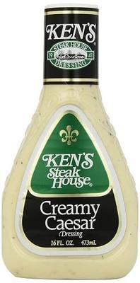 Ken's Foods Creamy Ceasar Salad Dressing, 16 oz