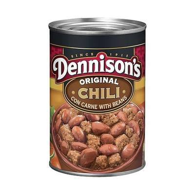 Dennison's Original Chili Con Carne with Beans, Canned Chili, 15 OZ