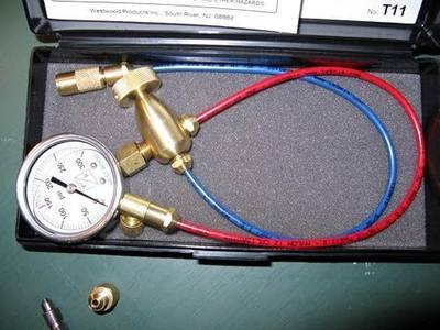 WESTWOOD T11 Fitz-All Oil Burner Pump Tester, W/CASE