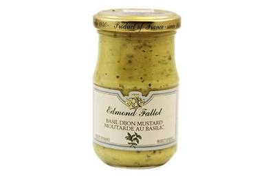 Basil Dijon Mustard by Edmond Fallot, 200g