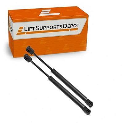 2 pc Nylon 10mm Universal Lift Supports Gas Strut 20in, 60lb | 20 inch extended, 60 lb force. Lift Supports Depot-brand gas spring, gas strut and shock