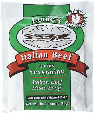 Louies Italian Beef Seasoning, 3-ounce (Pack of 2)