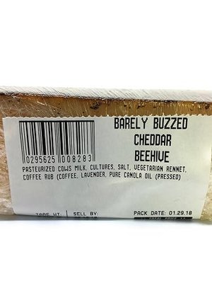 Beehive Cheese Company Barely Buzzed
