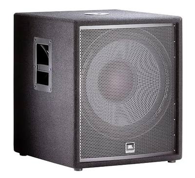 JBL Professional JRX218S Portable PA, Line Array, Stage Subwoofer, 1400W Power Handling, Passive, Non-Powered, 18-Inch, Black
